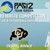Pac-12 zero waste graphic