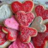 heart shaped cookies