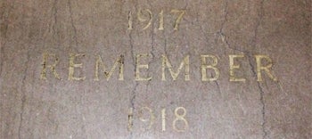 Remember Marble Plaque in Floor