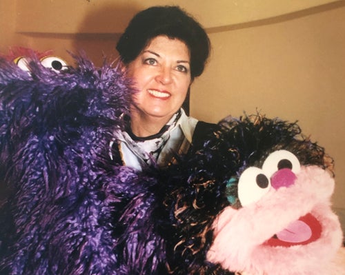 Toni with The Muppets