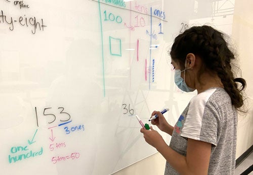 math white board