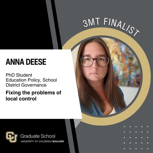 Anna Deese 3MT