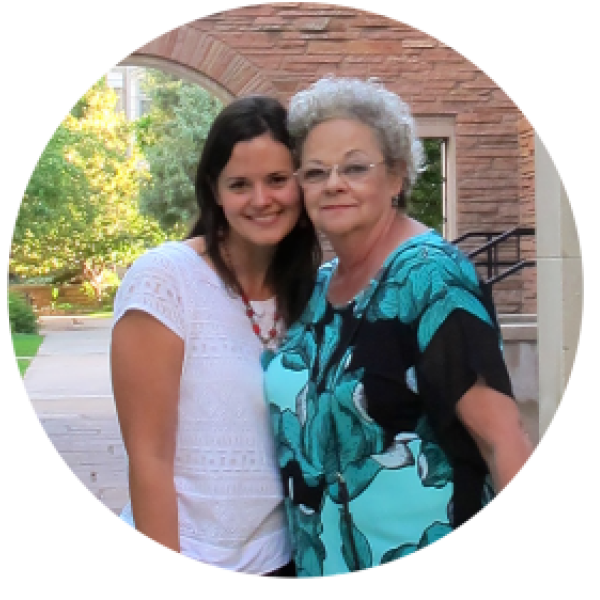 Adriana and mother