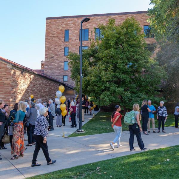School of Education Building Dedication guests