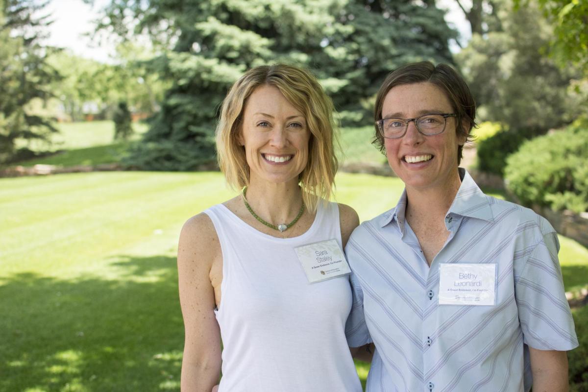 Sara Staley and Bethy Leonardi