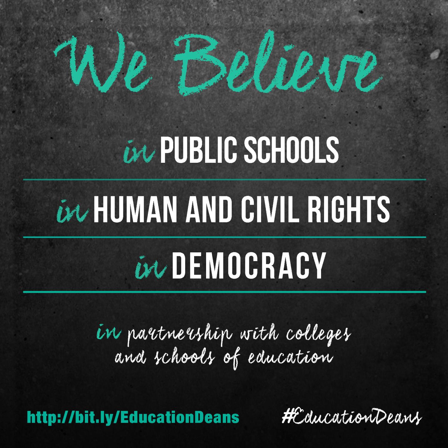 Education deans declaration