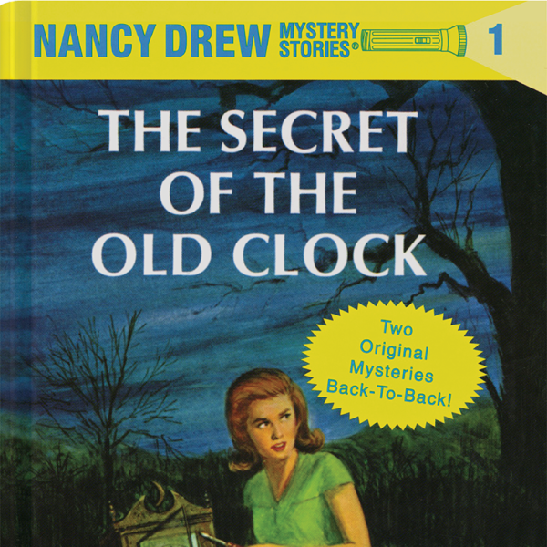 Image of the Book Cover illustration for "Nancy Drew: The Secret of the Clock""
