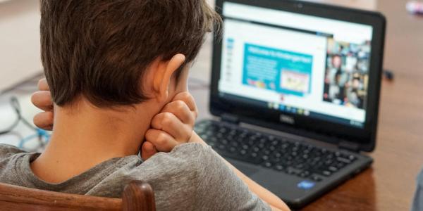 boy on computer