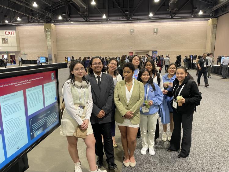 Bea Salazar at AERA