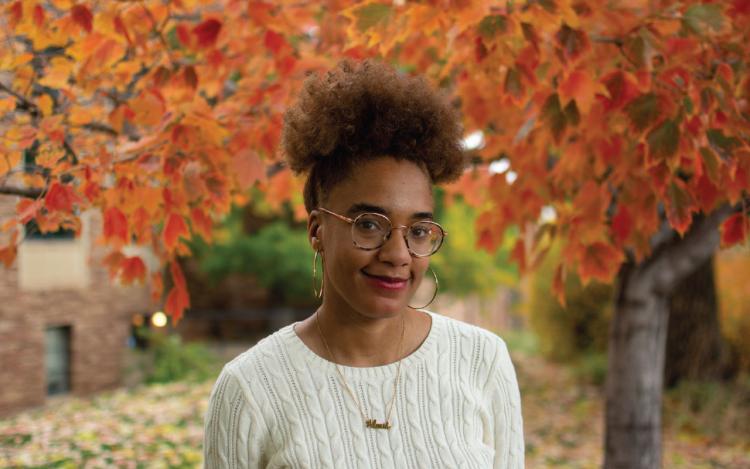 Photograph of Alexis for Intertwined article