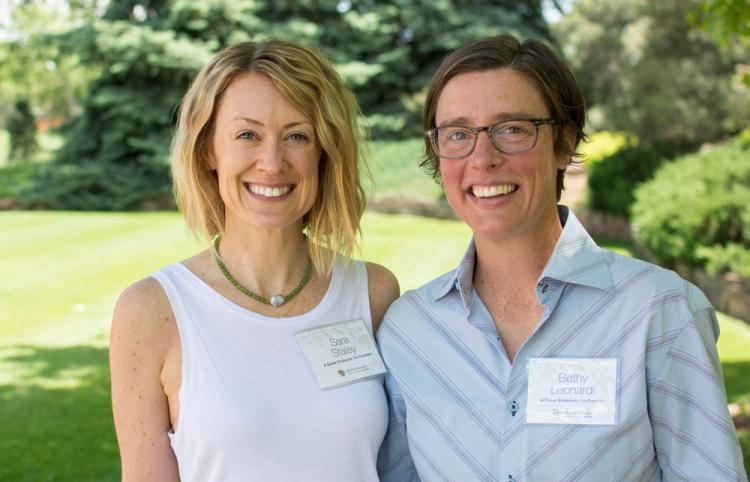 Sara Staley and Bethy Leonardi