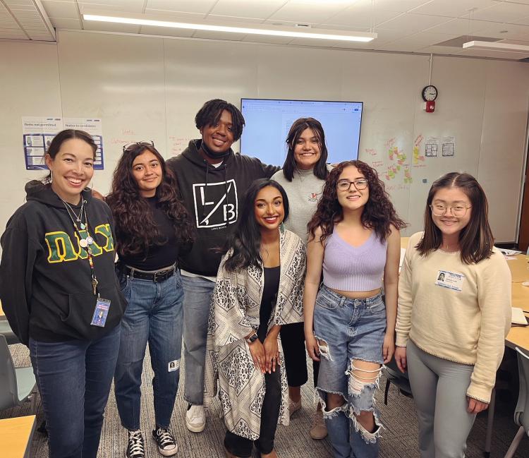 Centaurus High School students and Soraya Latiff