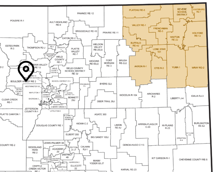 colorado map