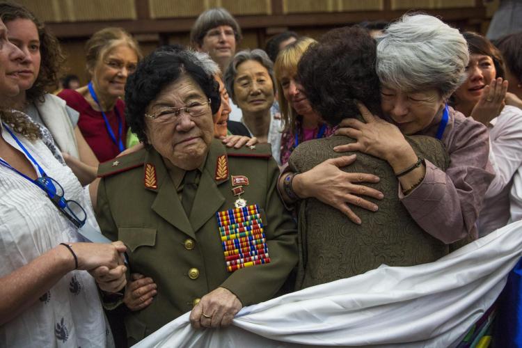Women Cross DMZ March