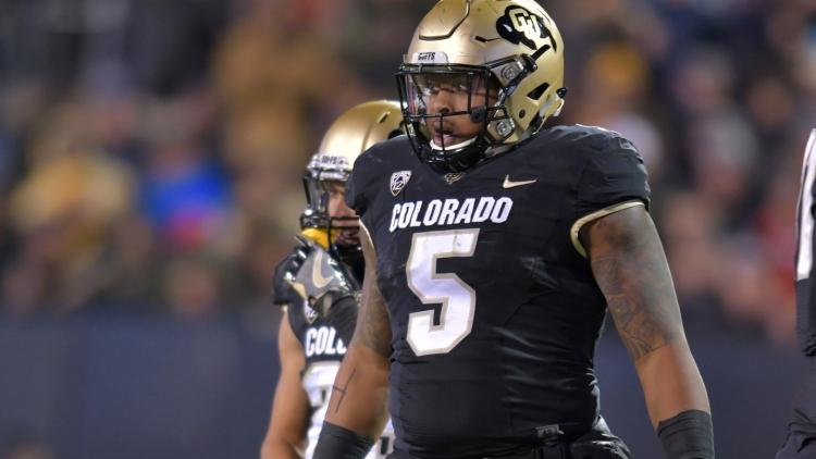 Former CU Boulder tight end George Frazier