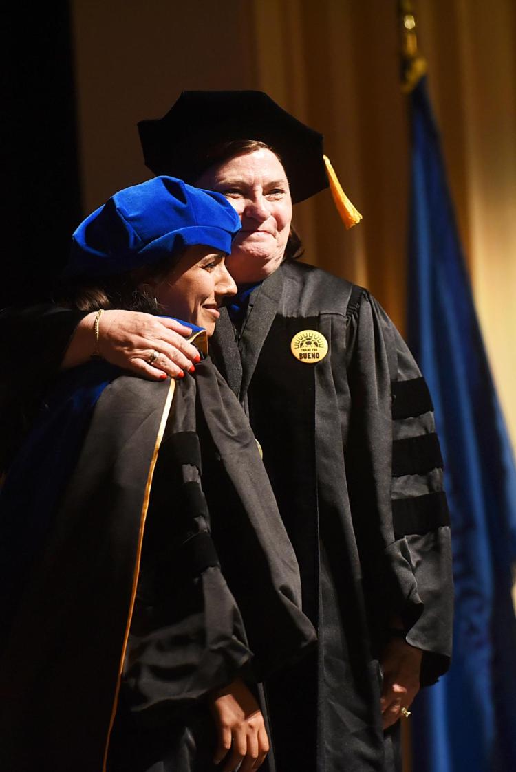Ofelia Schepers and Dr. Kathy Escamilla
