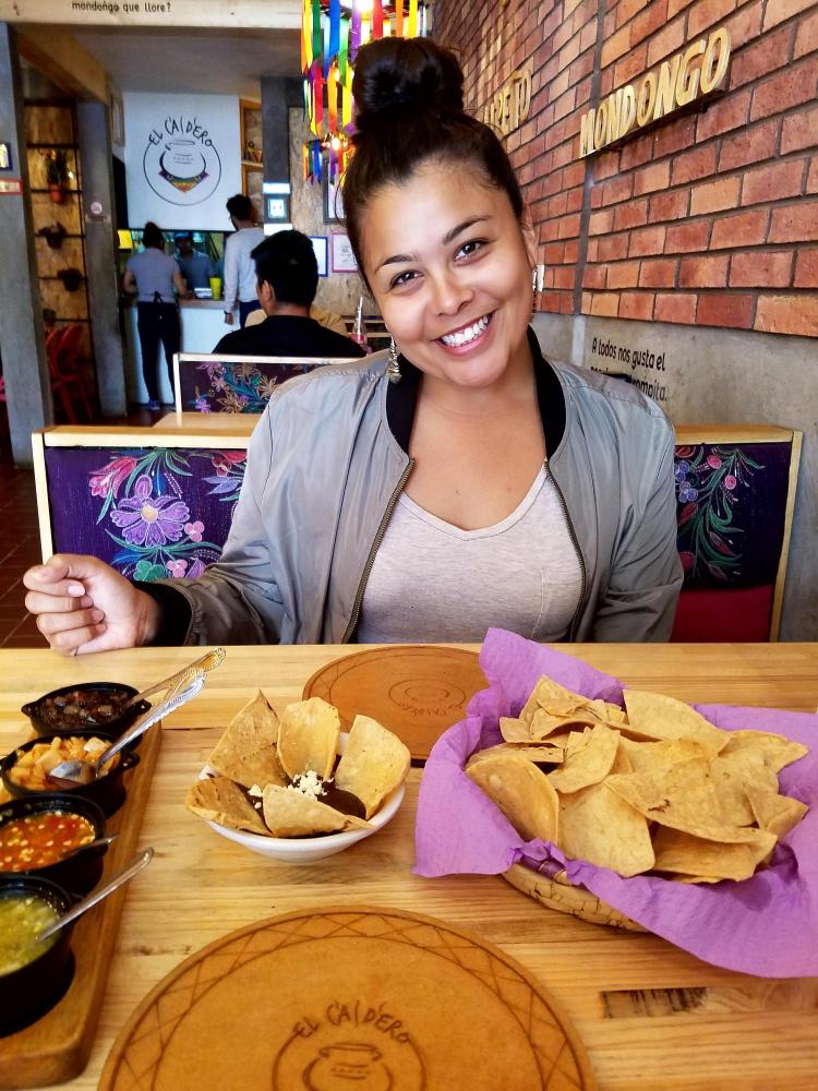 Monica and salsa