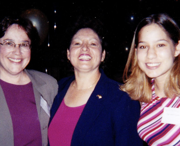 Ofelia Miramontes, Sharon Vieyra, and Paty Abril-Gonzalez