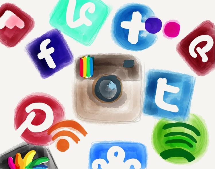 Social media icons