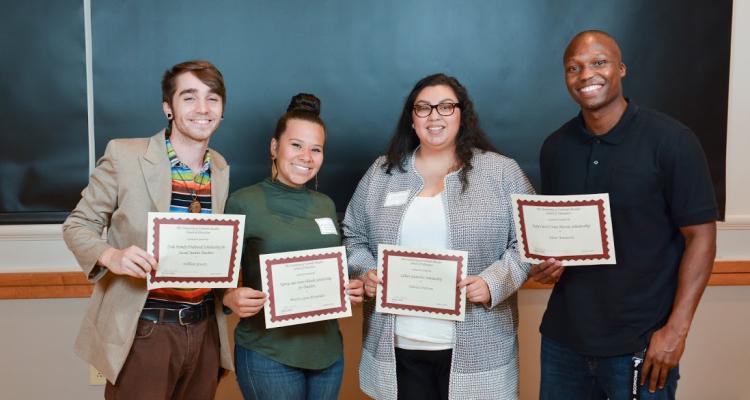 Scholarship recipients