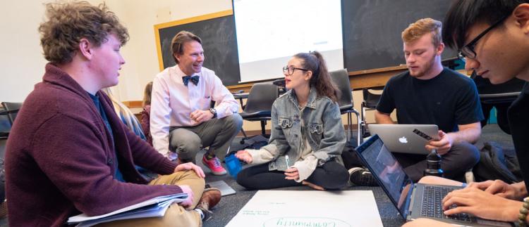 Students in class