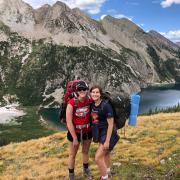 Ally Collard hiking