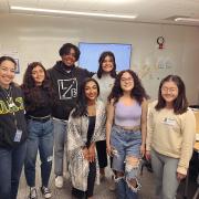 Centaurus High School students and Soraya Latiff