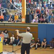 Rep Polis at Uni Hill assembly