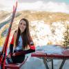 Mylie Skiing