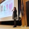 Paty at 3MT Competition