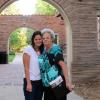 Adriana with her mom