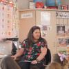 Lori Lopez in her classroom