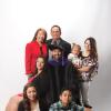 An Arguello family photo following her son's graduation from Colorado Law School.