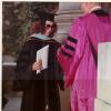 Arguello at her graduation from Harvard Law School.