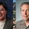 Ofelia Miramontes and Leonard Baca