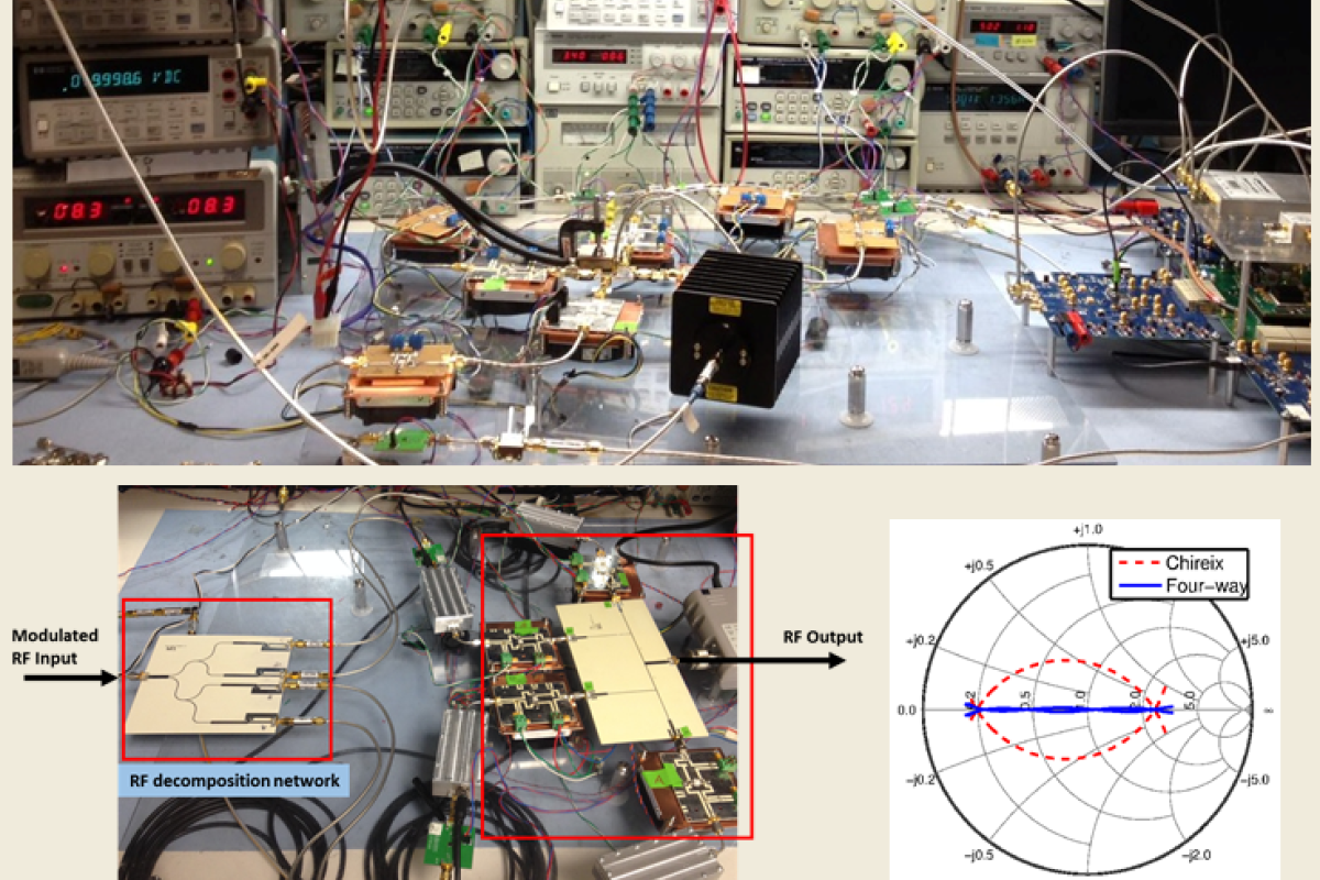 An experimental setup in the Barton lab.