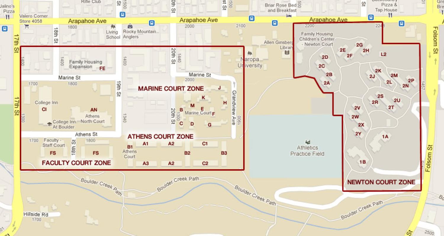 Family Housing Full map