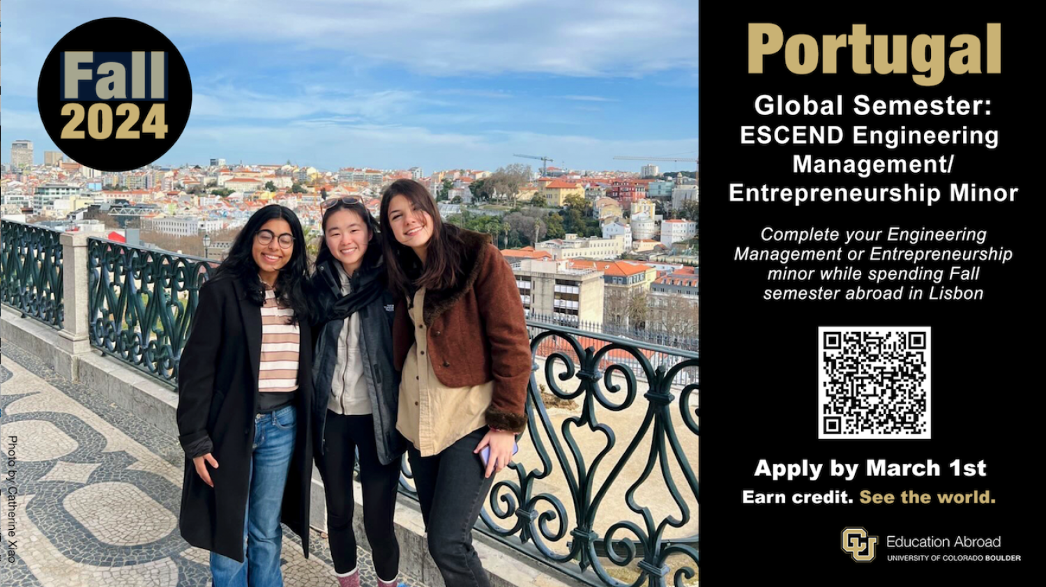 Global Semester: ESCEND Engineering Management/Entrepreneurship Minor poster