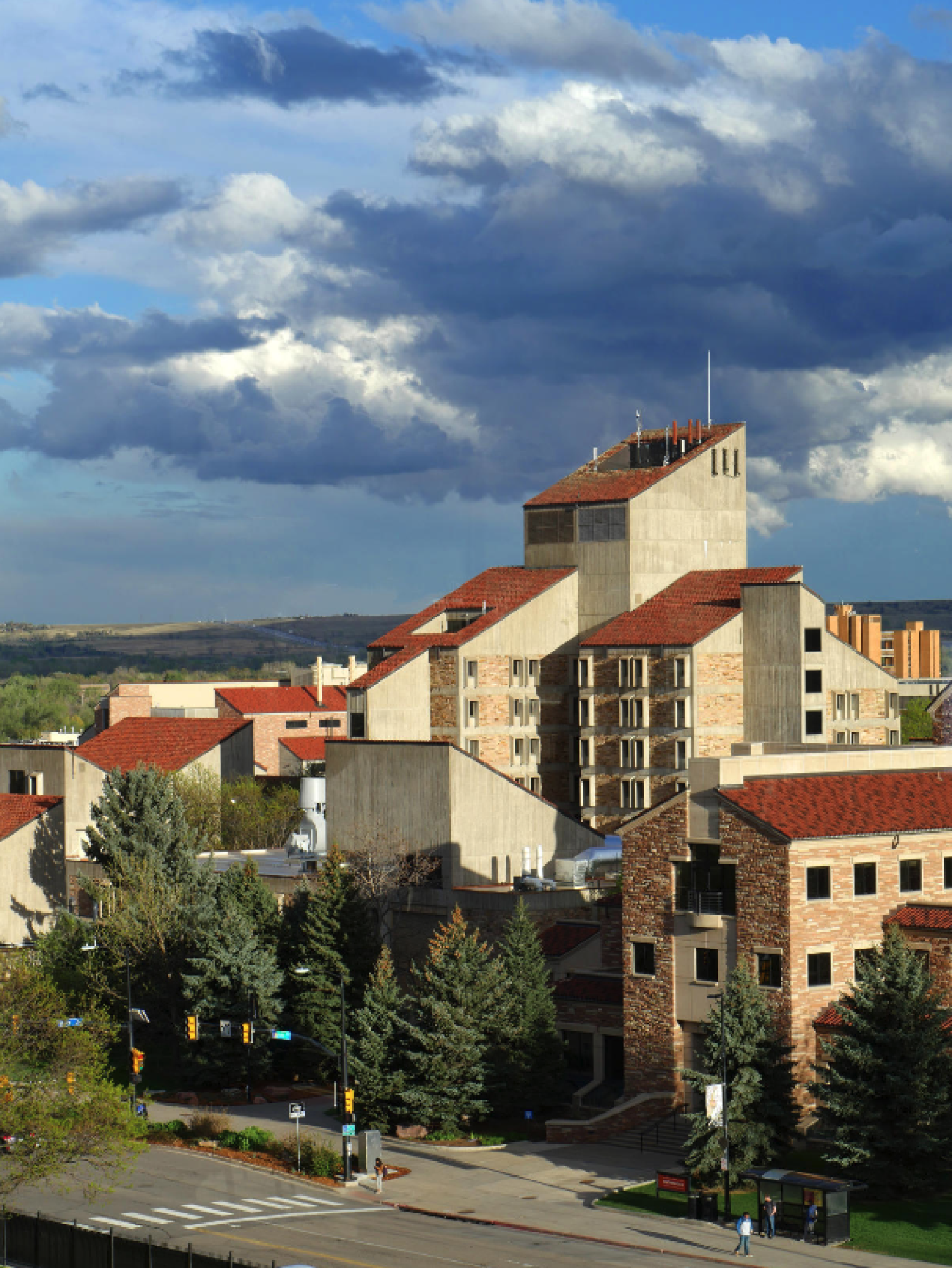 Spring Scenic Engineering Center (Photo by Patrick Campbell/University of Colorado)