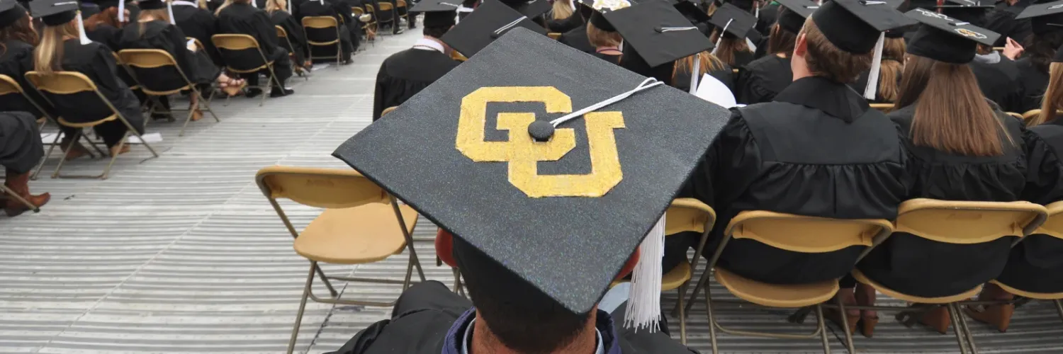 CU graduation cap