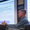 Bill Van Atten in the classroom