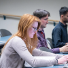 Students in class
