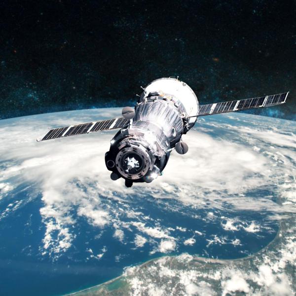 satellite in space