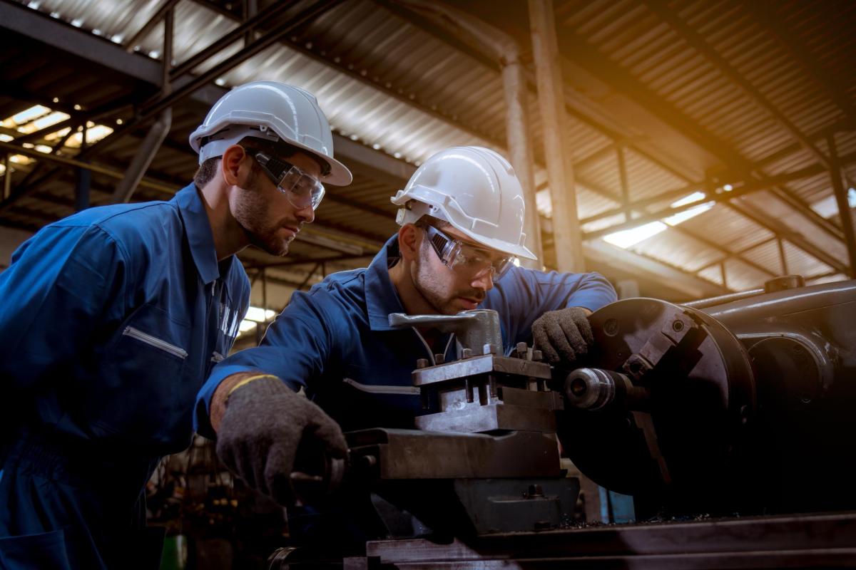 Engineers at work