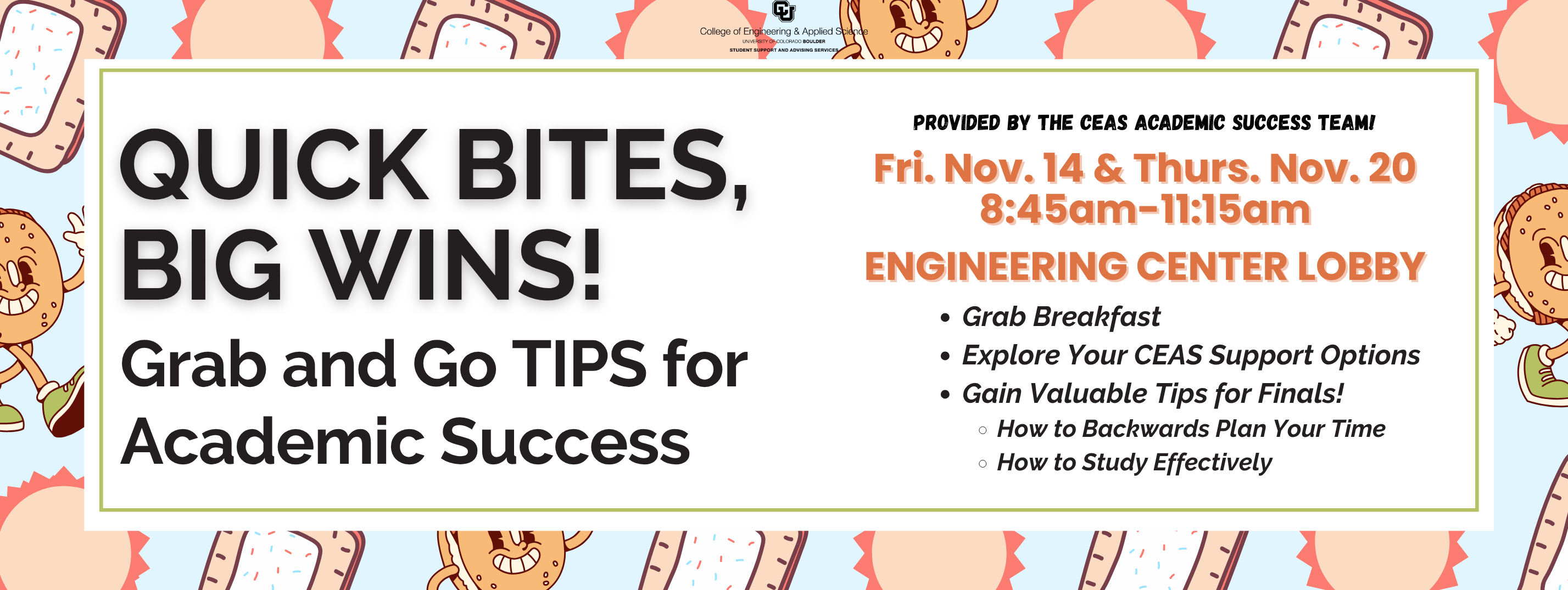 breakfast items with details