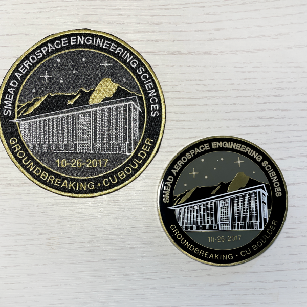 Aerospace Building patch and medallion