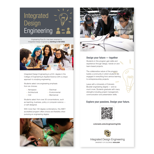Integrated Design Engineering program info card