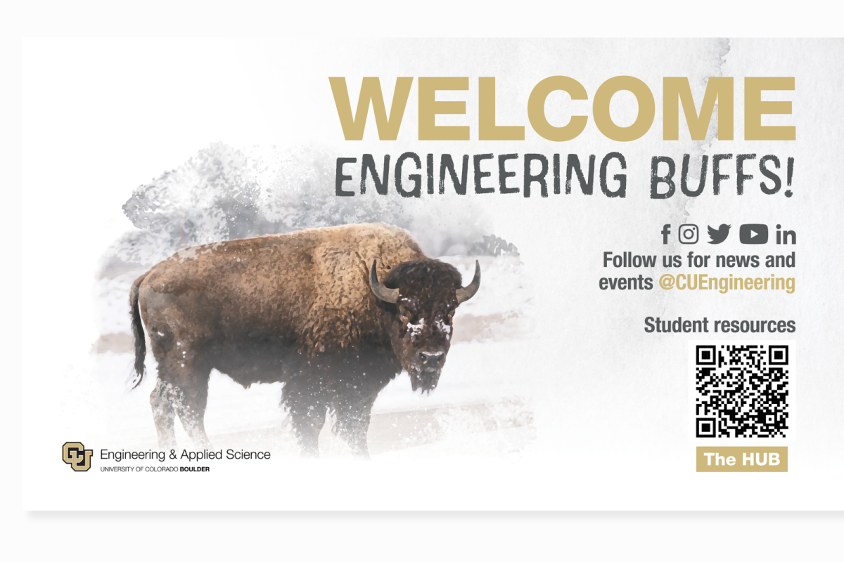 Welcome Engineering Buffs digital screen