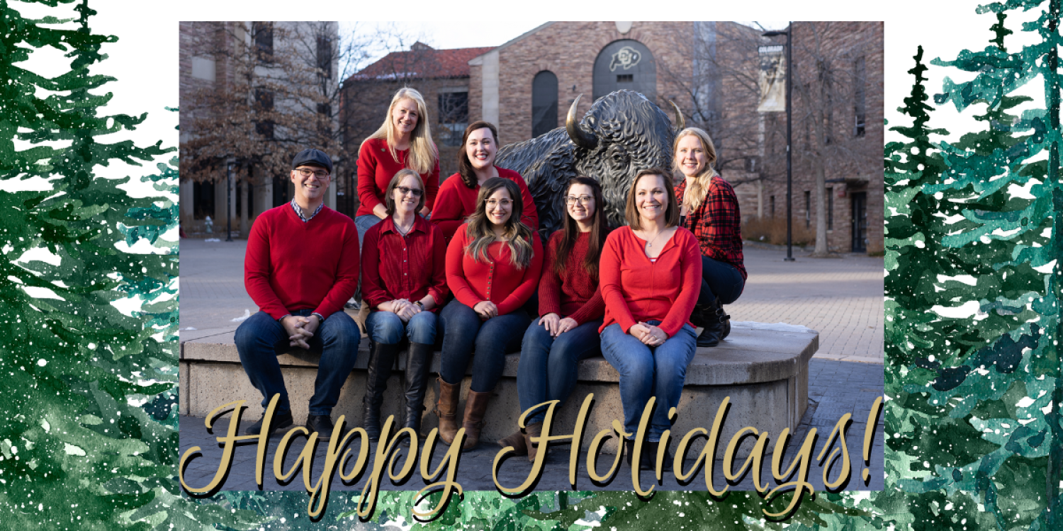 CEAS Human Resource team holiday greeting card