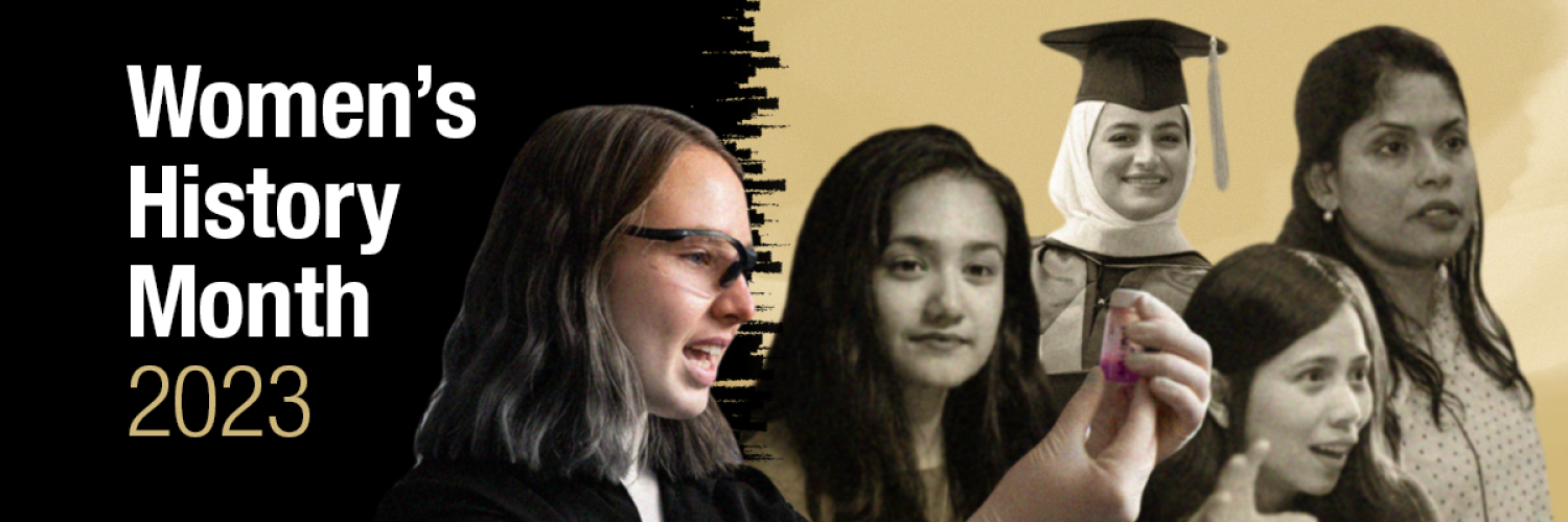 Women's History Month 2023 illustration newsletter image